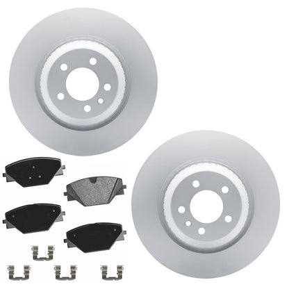 Rear Coated Disc Brake Rotors Brake Pad for Land Rover Range Rover 4.4L 2022-26 - Photo 1