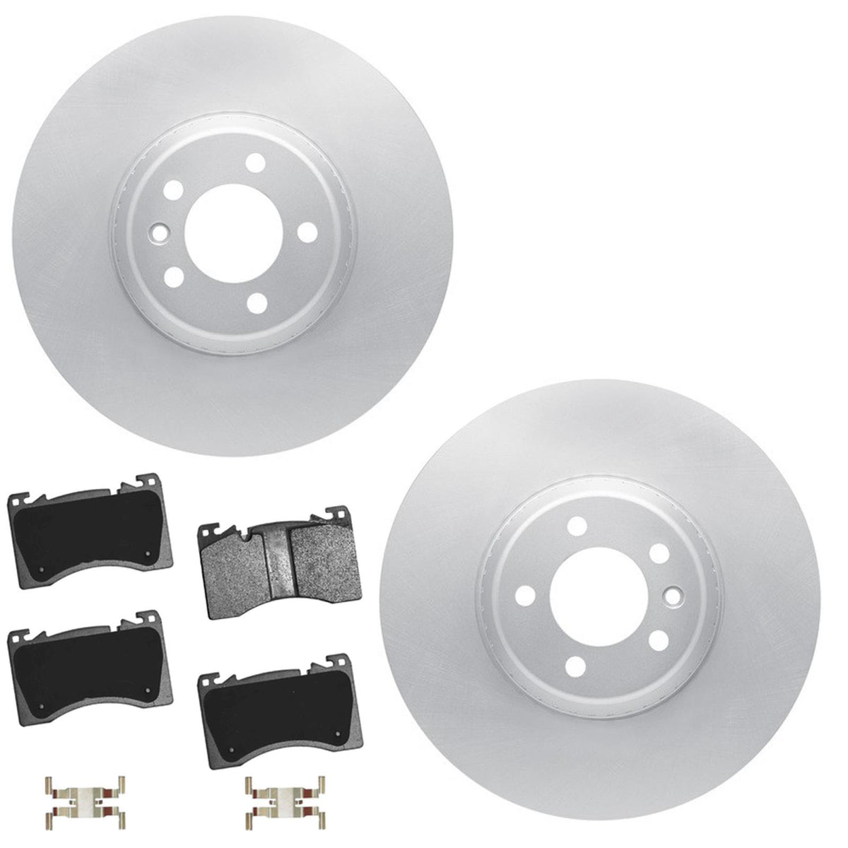 Frt  Coated Disc Brake Rotors Brake Pad for Land Rover Range Rover Hybrid 22-26 - Photo 1