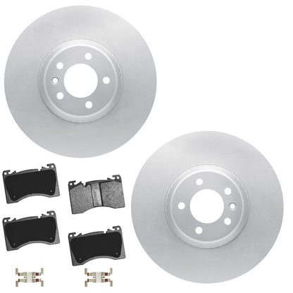 Frt  Coated Disc Brake Rotors Brake Pad for Land Rover Range Rover Hybrid 22-26 - Photo 1