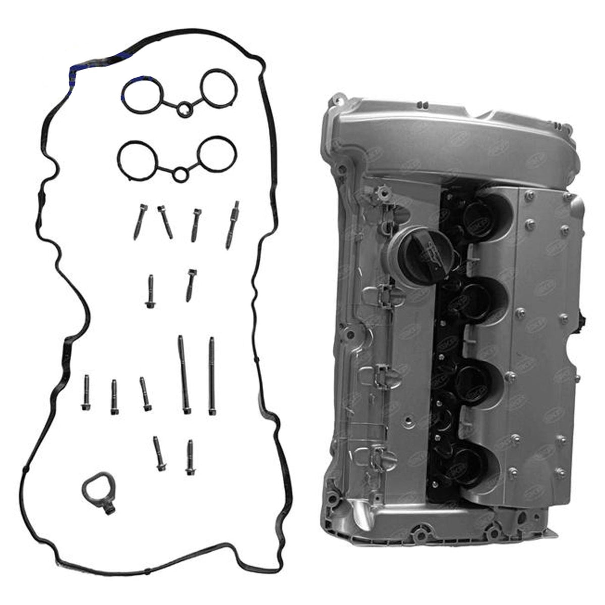 Aluminum Engine Valve Cover W/ Gasket For Mercedes Benz 1.8L 2012 2013 2015 - Photo 1