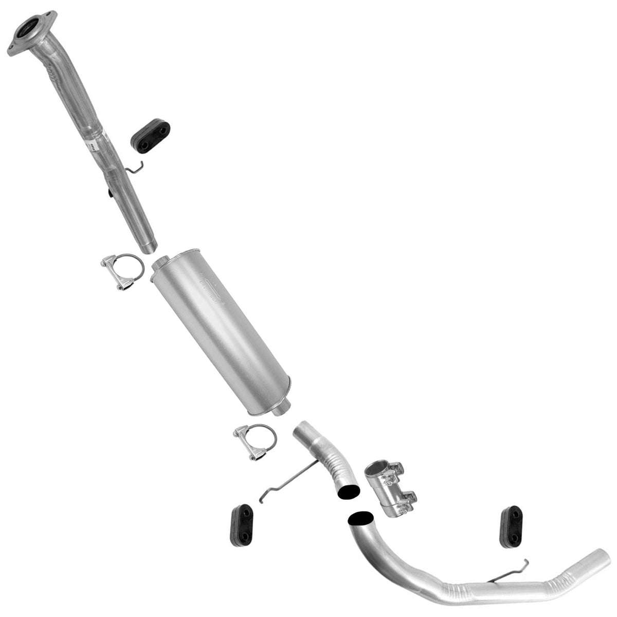 Pipe Muffler Tail Pipe Hanger Exhaust System for Chevrolet Avalanche 1500 02-06 - Photo 1