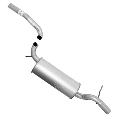 Resonator Muffler Tail Pipe for Mazda 3 2007 2008 2009 GS GX i GT S 2.0L 2.3L - Photo 2