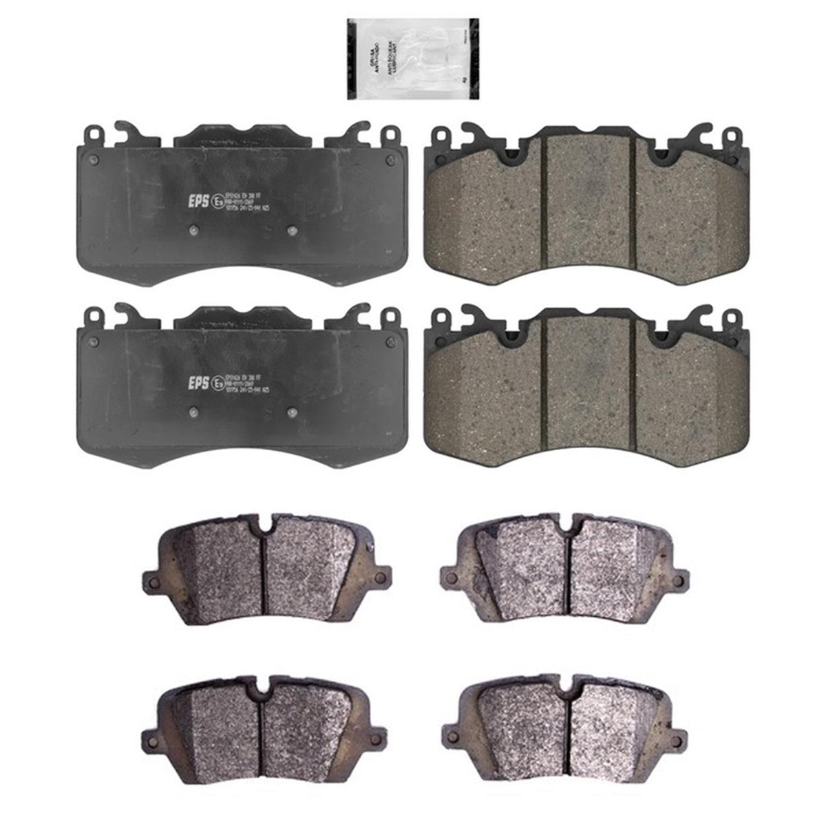 F&R Coated Disc Brake Rotors Brake Pad for Land Rover Range Rover Brem Bo 18-22 - Photo 2