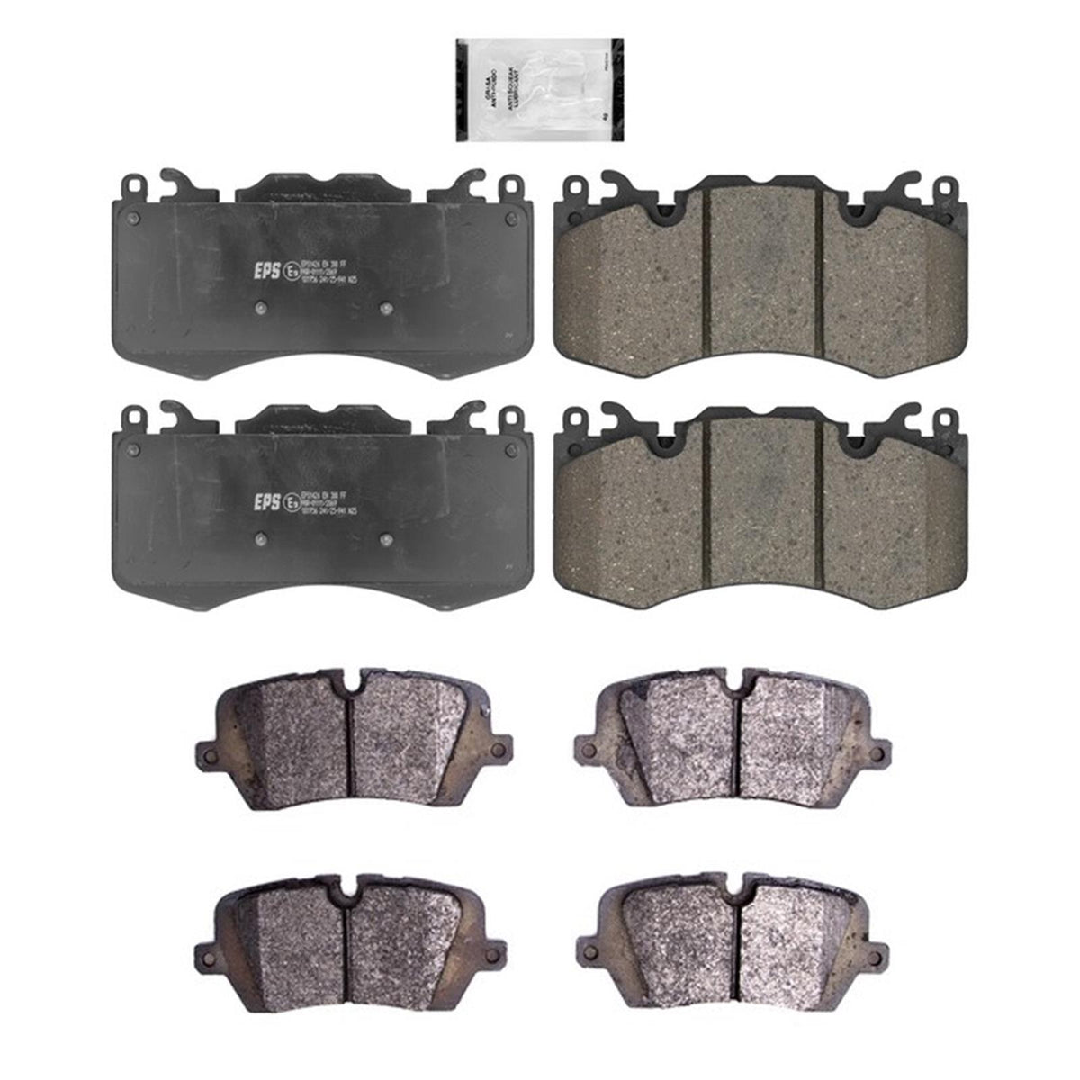 Front and Rear Disc Brake Pad Euro R90 for Land Rover Range Rover Brem Bo 18-22 - Photo 1
