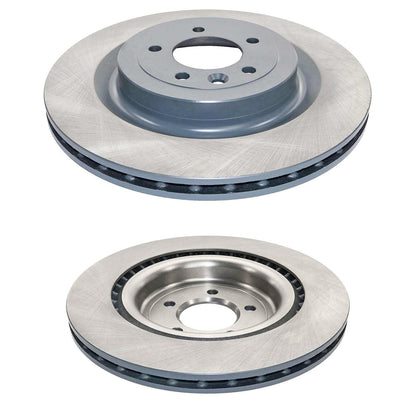 Rr Coated Disc Brake Rotors Brake Pad for Land Rover Range Rover Brem Bo 14-17 - Photo 3