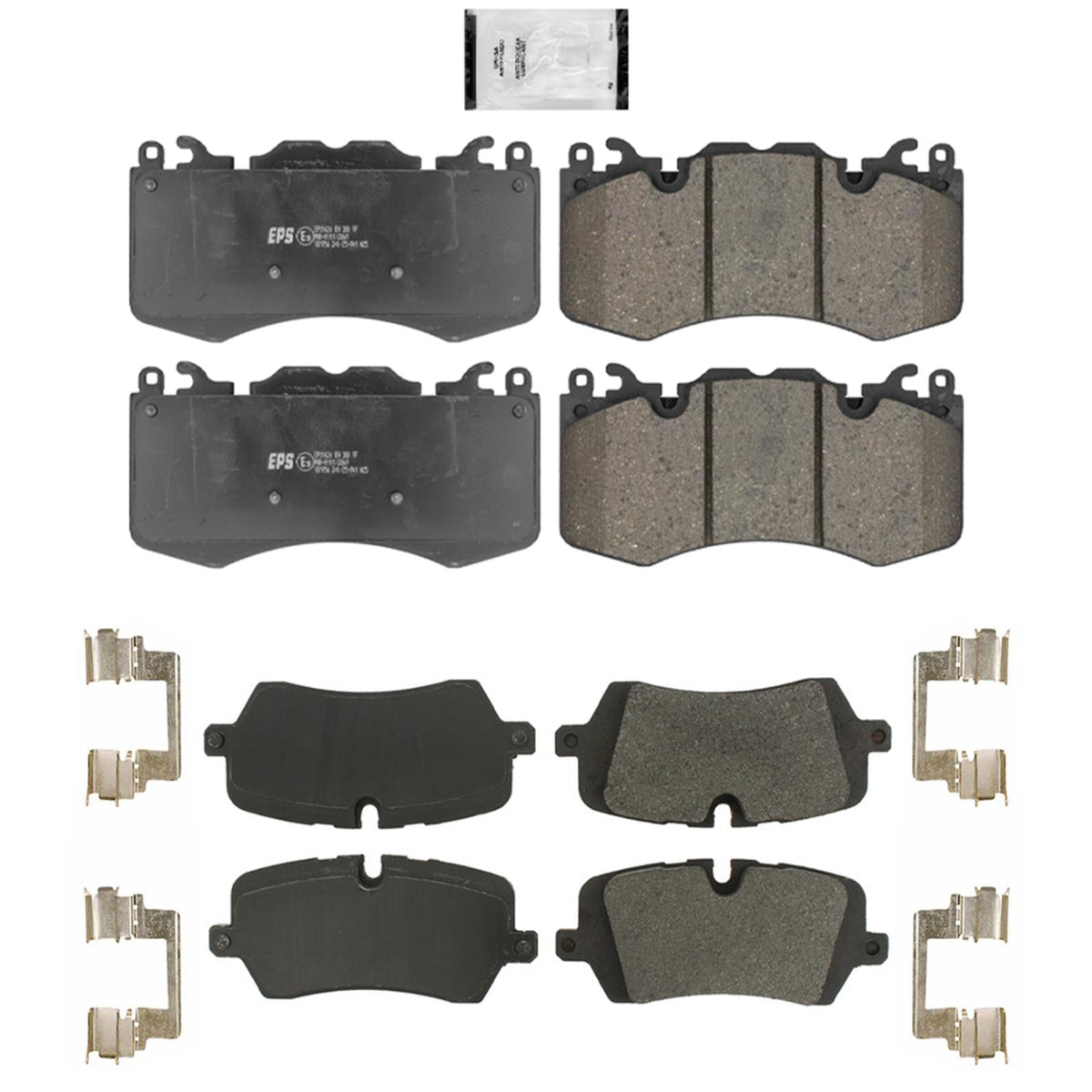 F&R Coated Disc Brake Rotors Brake Pad for Range Rover Sport Brem Bo 2010-2013 - Photo 1