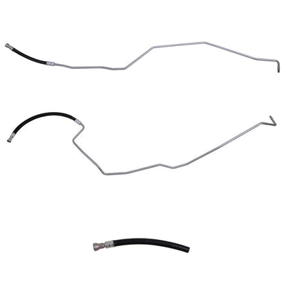 3 Pc Transmission Oil Cooler Lines for Jeep Cherokee 4.0L 1997 1998 1999 2001 - Photo 1
