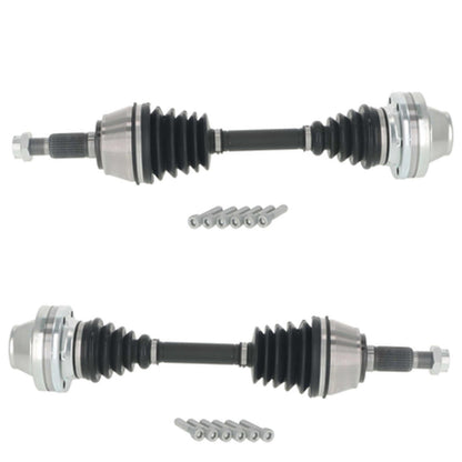 Front Left Right CV Drive Axle Shafts for Volkswagen Touareg 04 2005 2008 2010 - Photo 1
