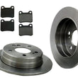 For 190E 16 Valve 260E 300CE 300D 300E Front Brake Rotors & Brake Pads