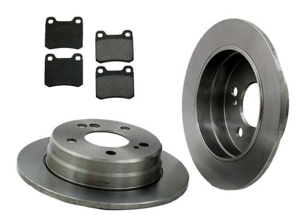 For 190E 16 Valve 260E 300CE 300D 300E Front Brake Rotors & Brake Pads