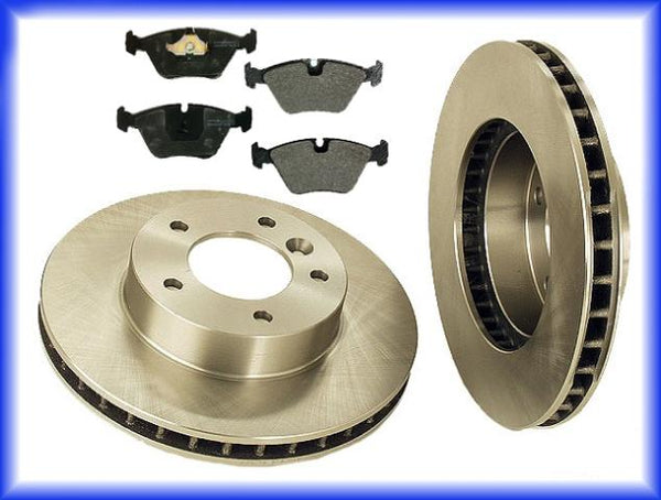 1990, 1997 XJ12 XJ6 XJR Front Brake Rotors Rotor & Pads