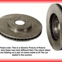 1979-1994 Volvo 240 260 740 960 Rotores de disco de freno Rr