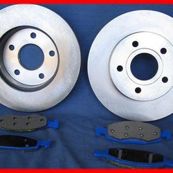 1997, 2000, 2004 Malibu Alero Grand Am Rotores y pastillas de freno delanteros
