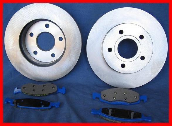 1997, 2000, 2004 Malibu Alero Grand Am Rotores y pastillas de freno delanteros
