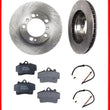 97-2004 Porsche Boxster Freno 2 Rotores Rotor Delantero y Cerámica Pa + 2 Sensores