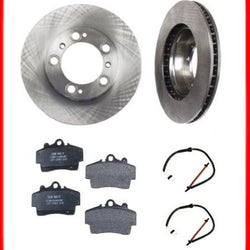 97-2004 Porsche Boxster Freno 2 Rotores Rotor Delantero y Cerámica Pa + 2 Sensores