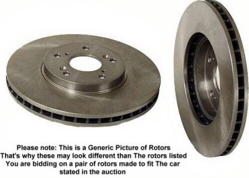 1991-1998 Saturn S SL SC Brake Disc Rotors Rotor Rear