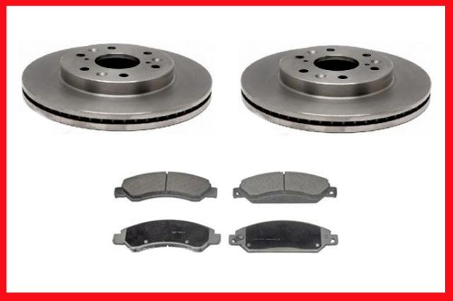 Se adapta a rotores de disco de freno delantero y pastillas de cerámica GMC 2007-2009 Chevrolet Suburban