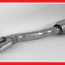 Aprobar. Tubo del motor del convertidor catalítico lateral 1/1996-9/1998 BMW 540i 740i 740iL