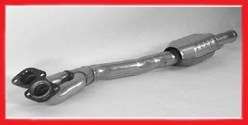 Aprobar. Tubo del motor del convertidor catalítico lateral 1/1996-9/1998 BMW 540i 740i 740iL