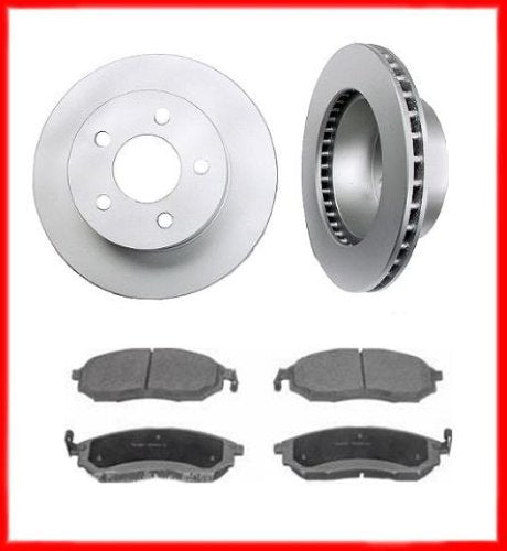 Front Brake Rotors & Pads Will Fit 2002-2006 Infiniti Q45