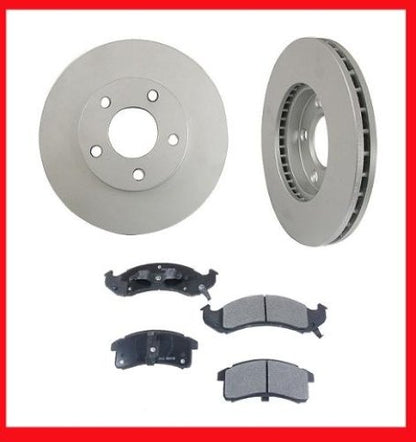 Frt Brake Rotors & Ceramic Brake Pads for 1993-1997 Camaro Firebird