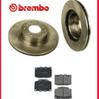 1993-1995 RX7 Mazda Front Brake Disc Rotors & Pads