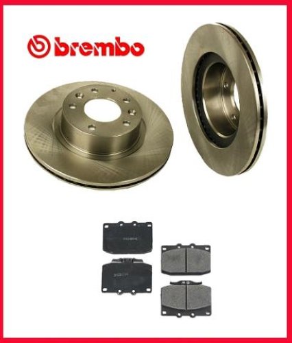 1993-1995 RX7 Mazda Front Brake Disc Rotors & Pads