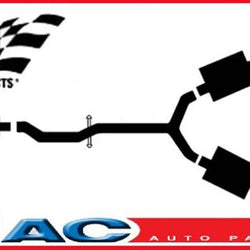 1995, 1999 Olds Aurora 4.0 Dual Muffler Exhaust Pipe System