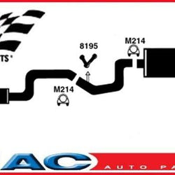 1996-2000 Sebring Convertible Muffler Exhaust Pipe System