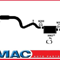 1995 Oldsmobile Achieva 3.1L Muffler Exhaust System