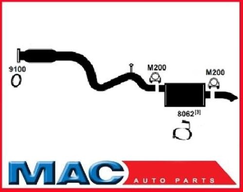 1995 Oldsmobile Achieva 3.1L Muffler Exhaust System