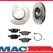 1995-2001 750iL Front Brake Rotors & Pads