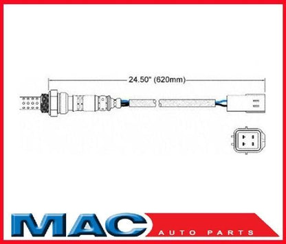 2004 Mazda 6 2.3L Front O2 Oxygen Sensor Direct Fit