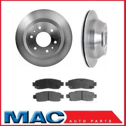 Fits For 2002-2009 GMC Trailblazer Envoy Rear Brake Rotors Ceramic Pads