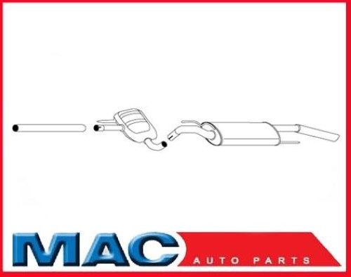 1995-1997 Volkswagen Passat 2.8L Muffler Exhaust System