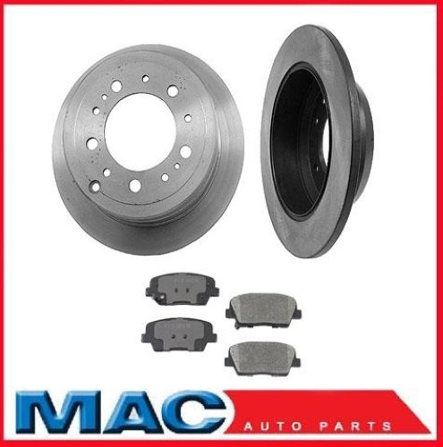 Rear Brake Rotors Ceramic Brake Pads for Sedona 07-14 / 07-08 Entourage