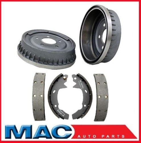 Fits 96-98 4Dr Sidekick 96-97 Geo Tracker 4Dr (2) Rear Brake Drums & Shoes