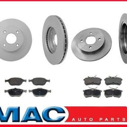 02-04 For Focus SVT Front & Rear Rotors & Pads 54113 54106