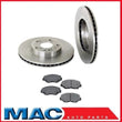 02-04 CRV CR-V (2) Rear Brake Rotors & Ceramic Pads 31304 CD365