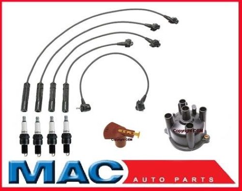 Ignition Wires Cap Rotor Spark Plugs Fits Toyota 4 Runner 2.4L 1993-1995