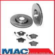 Se adapta al rotor y pastillas de freno delantero Volkswagen Passat 4 Motion All Wheel Drive 02-05