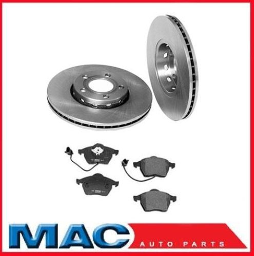 Se adapta al rotor y pastillas de freno delantero Volkswagen Passat 4 Motion All Wheel Drive 02-05