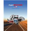 Pastillas de rotores de freno de disco recubiertas GEO para Ford Transit 350 6 pernos 4600LB 2020-2022