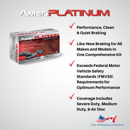 Rear Ceramic Brake Pad & Coated Rotors FOR 07-2014 CADILLAC ESCALADE - ESV - EXT