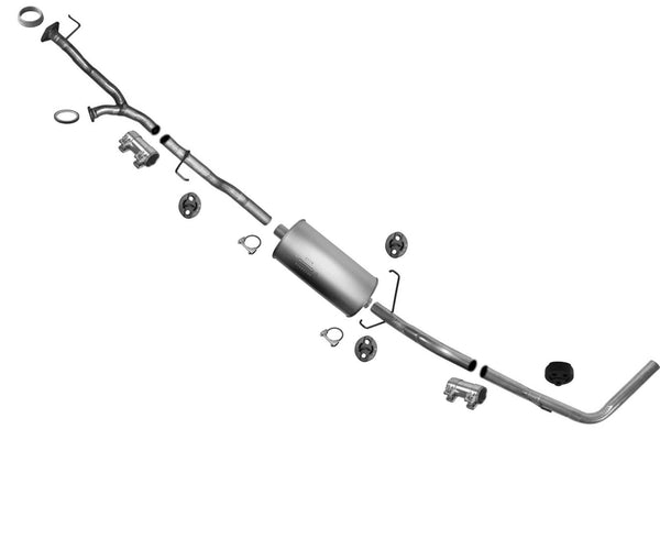 Exhaust Extension Y Pipe Muffler Tail Pipe fits 2005-2006 Toyota Tundra 4.0L
