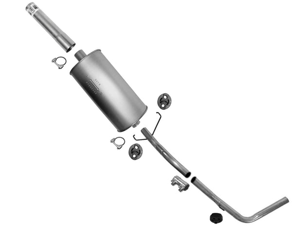Exhaust Muffler Tail Pipe fits 2000-2006 Toyota Tundra all models Made in USA